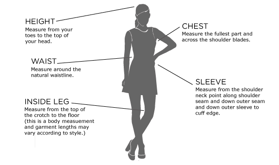 women's shoe measurement chart